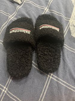 Balenciaga Furry Slides