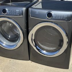 Front load Electrolux washer and dryer  high efficiency  working perfectly extra for delivery same day delivery and installation available 