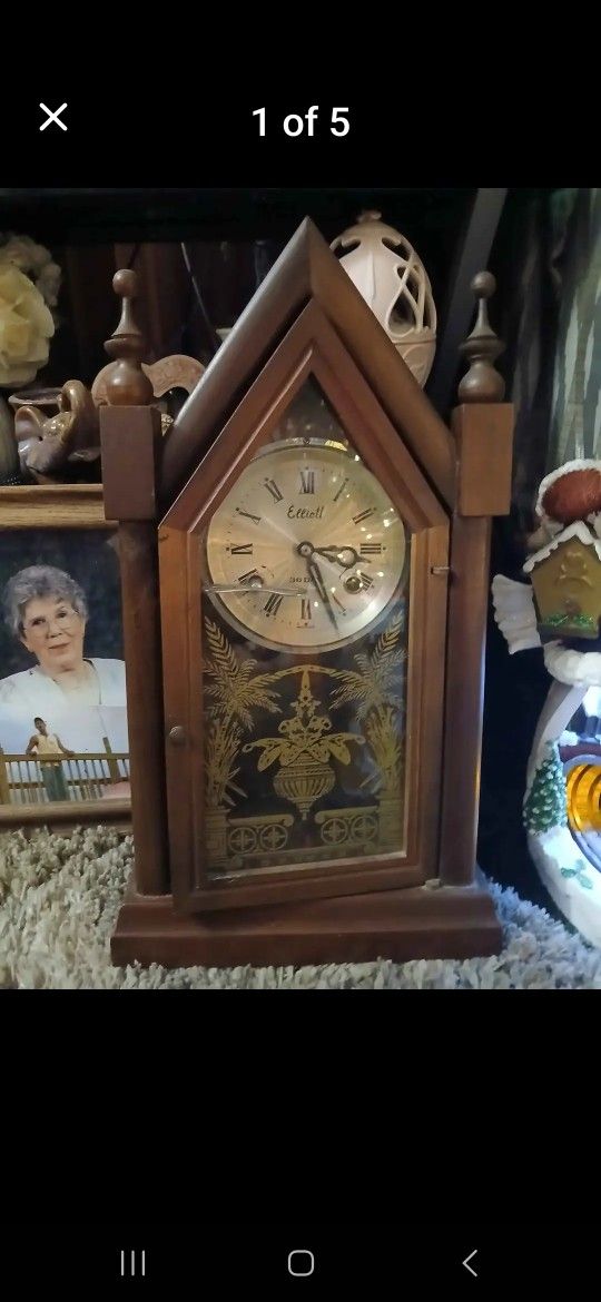 Antique Elliott Grandfather Clock From Germany