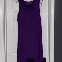 Maternity Summer Dress Liz Lange Sz L