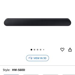 SAMSUNG S60D 5.0ch Soundbar w/Wireless Dolby Atmos Audio