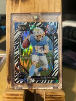 Ladd McConkey Select Zebra SSP