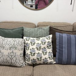 Throw pillows