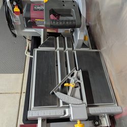 Tile/Brick Saw Like New, Hardly Used