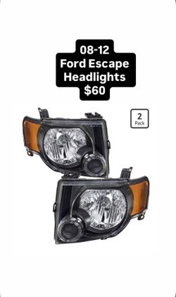 08-12 Ford Escape Headlights $60