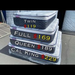 Full Bamboo Plush Comfort Europillow Top 12inch Matres!!