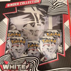 White Flare Binder Collection