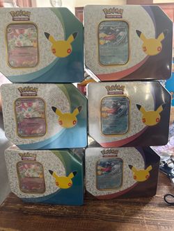 Pokemon 30th Anniversary Tins