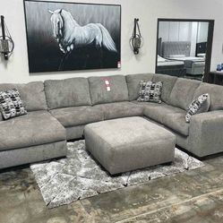 New Grey Sectional