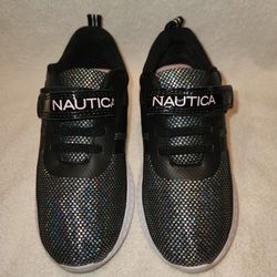 Girls NAUTICA Sneakers Size 12 SPARKLE!