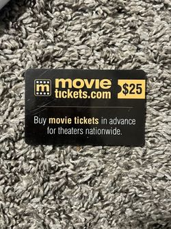 Card For Movie Tickets