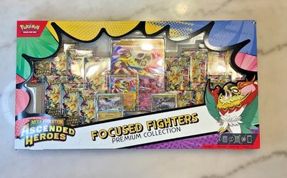 Pokemon TCG Ascended Heroes Focused Fighters Premium Collection BRAND NEW SEALED