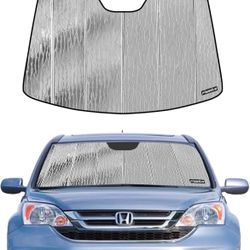 Windshield Sun Shade for 2007 2008 2009 2010 2011 Honda CR-V, Custom Fit Front Window Shade - Premium Folding Sunshade