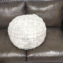 Woven Chair Ottoman 