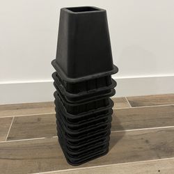 Bed Frame Or Furniture Risers - 6 Inches Tall