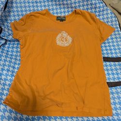 Orange Ralph Lauren Petite Top