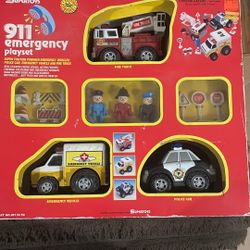 Vintage Supertoys 911 Playset 