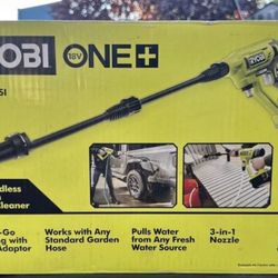 RYOBI ONE+ 18V EZClean 320 PSI Cordless Battery Power Cleaner
