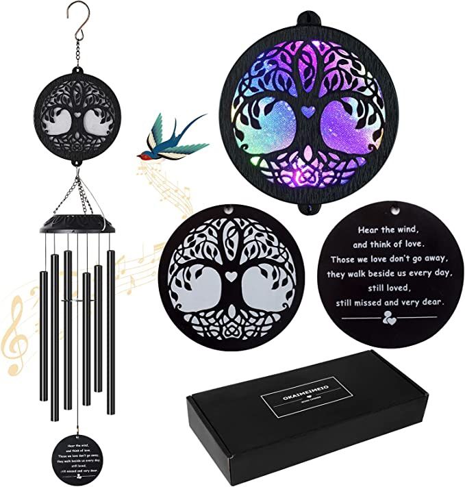 Solar Tree of Life Wind Chimes