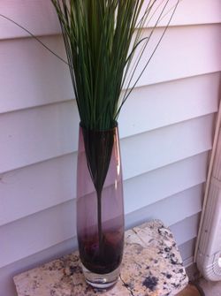 Beautiful tall vase
