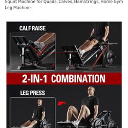 Home Gym Leg Press Mashine  