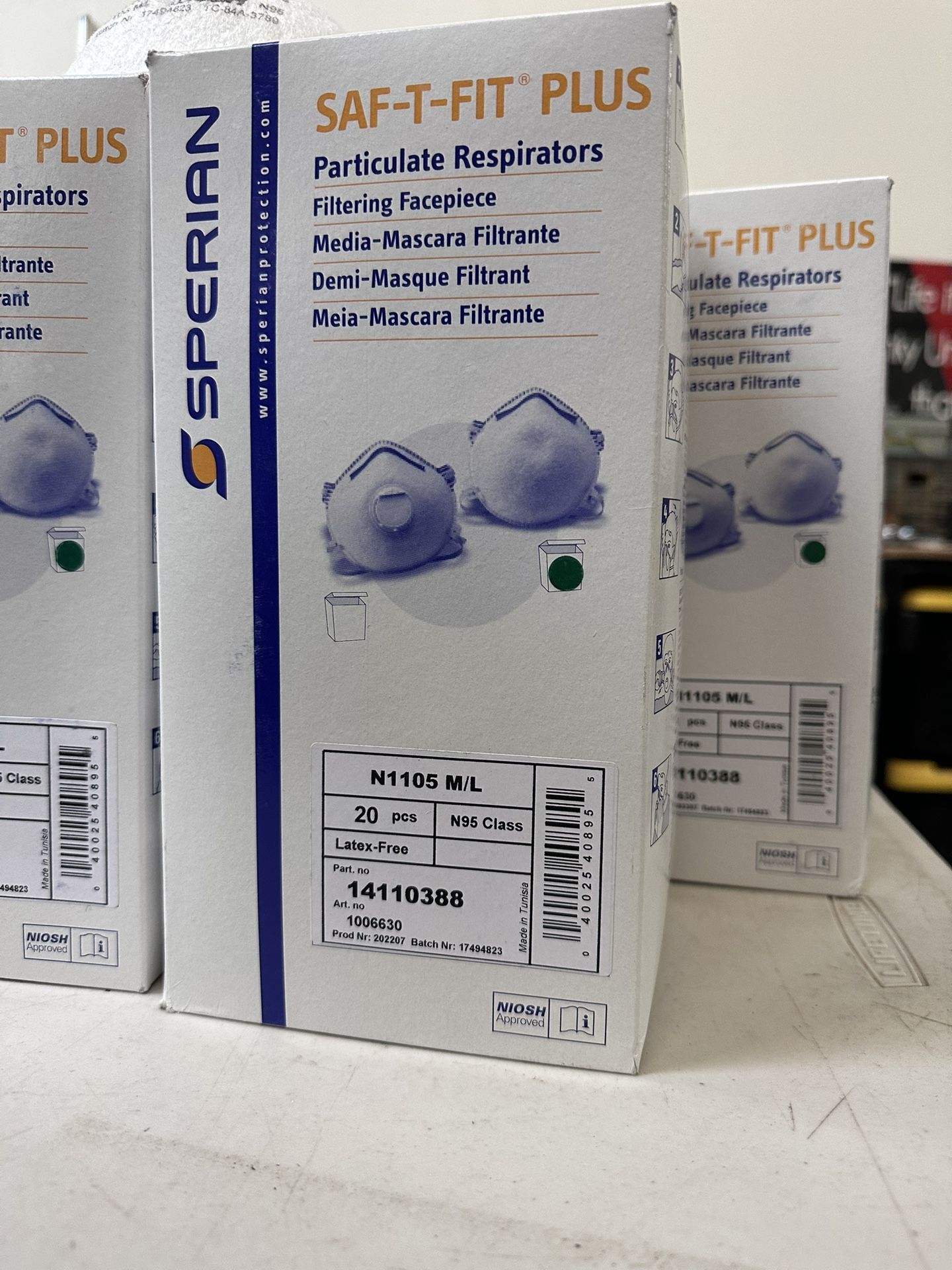 Sperian Filtered Facepiece