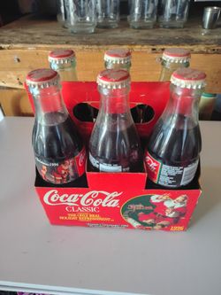 1996 coca cola classic 6 pack