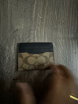 Coach card holder