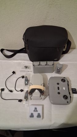 dji mini 2 fly more combo with all batterys.