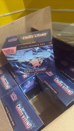New Pokemon sealed ETB case of CHAOS RISING