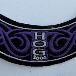 HOG Member Harley Davidson Owners Group 2004 New Biker Vest Jacket Patch