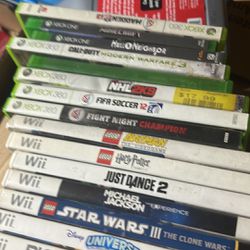 Wii And 360 Gmaes