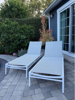 Restoration hardware lounge chair