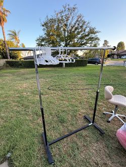 Rolling Clothes Rack