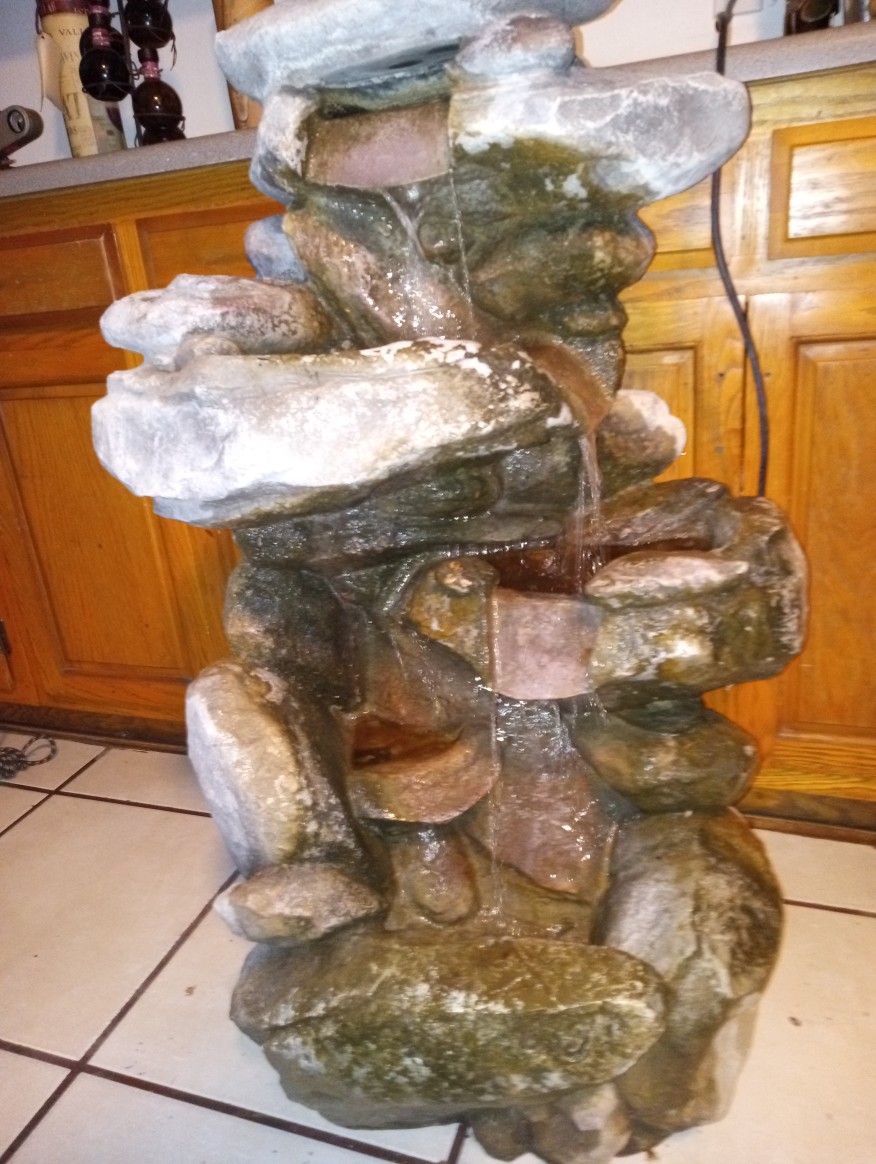 5 Tier Outdoor Garden Fountain 