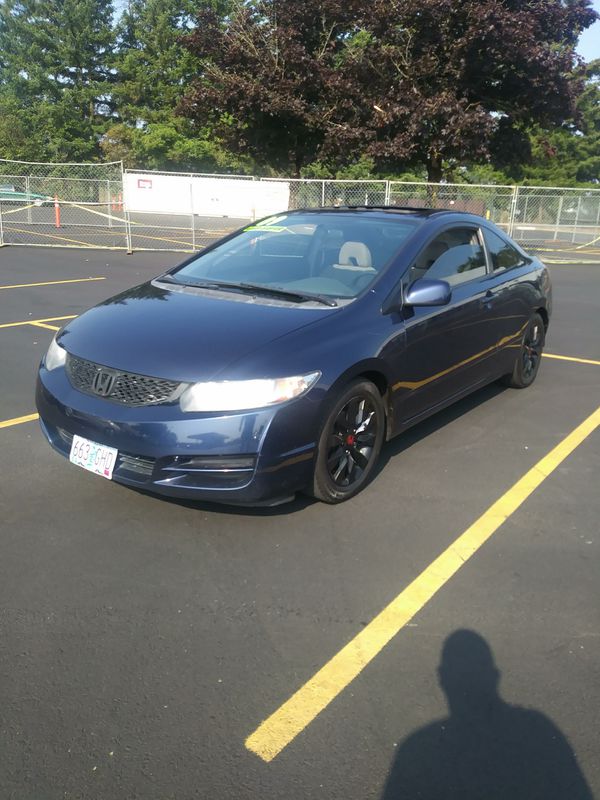 2009 Honda Civic Ex Coupe Automatic Clean Title For Sale In Oregon