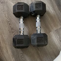 20 Lb Dumbbells Good Condition
