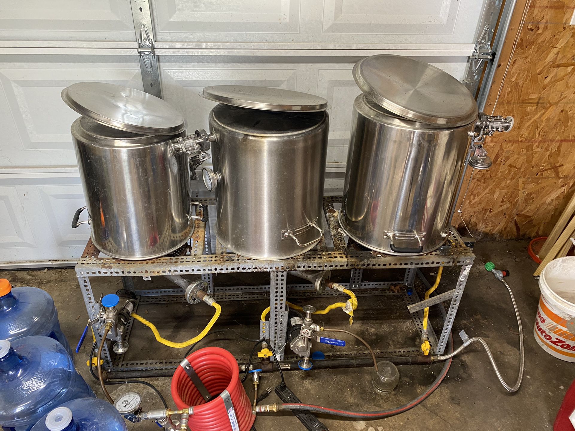 Complete H.E.R.M.S. Brewing Rig