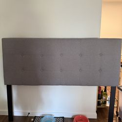 Gray Headboard 