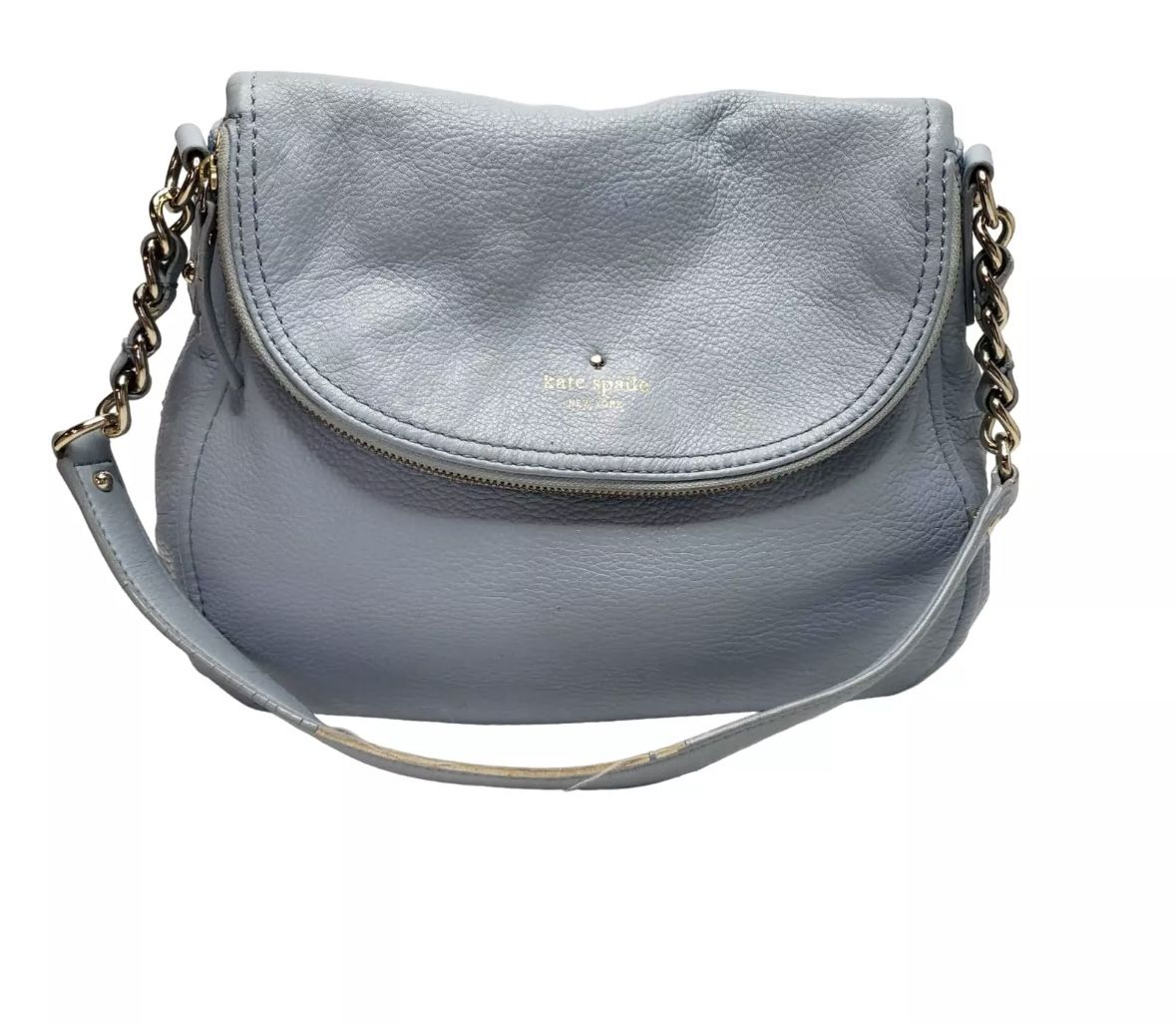 Baby Blue Leather Kate Spade