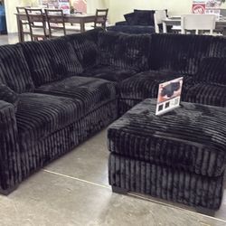Furry Corduroy Couch New In. Box 