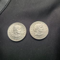 Susan B Anthony Silver Dollar P Rare