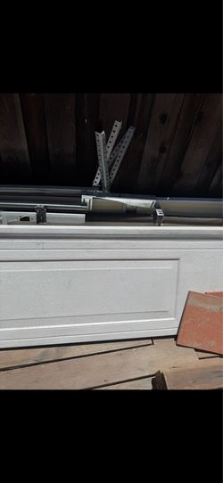 Garage door available with insulation like new available