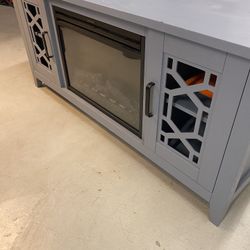 Fire Place TV Stand 