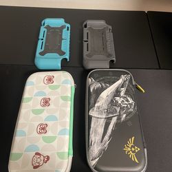 Nintendo Switch Lite: Accessories 2X Hori Hybrid Cover, 2X Switch Lite Carrying case