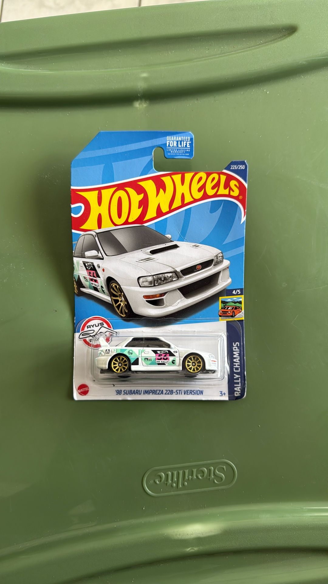 Hot wheels 98 Subaru Impreza 22B-Sti Version