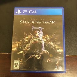 Middle Earth: Shadow Of War For PS4