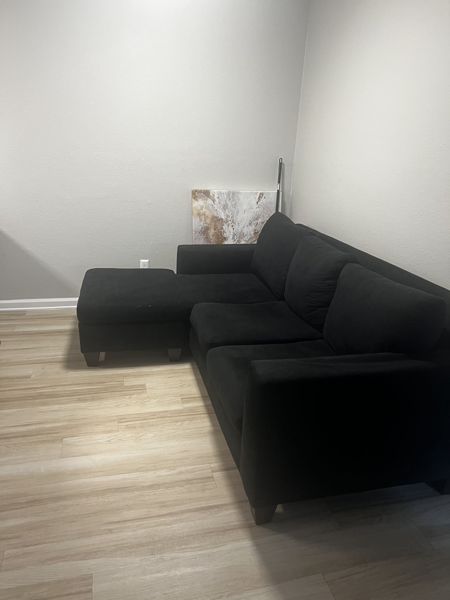 Black Sectional Couch