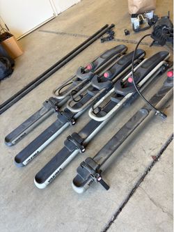 Yakima Rooftop upright bike mounts