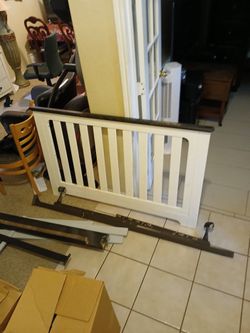 Full Size Headboard Rails